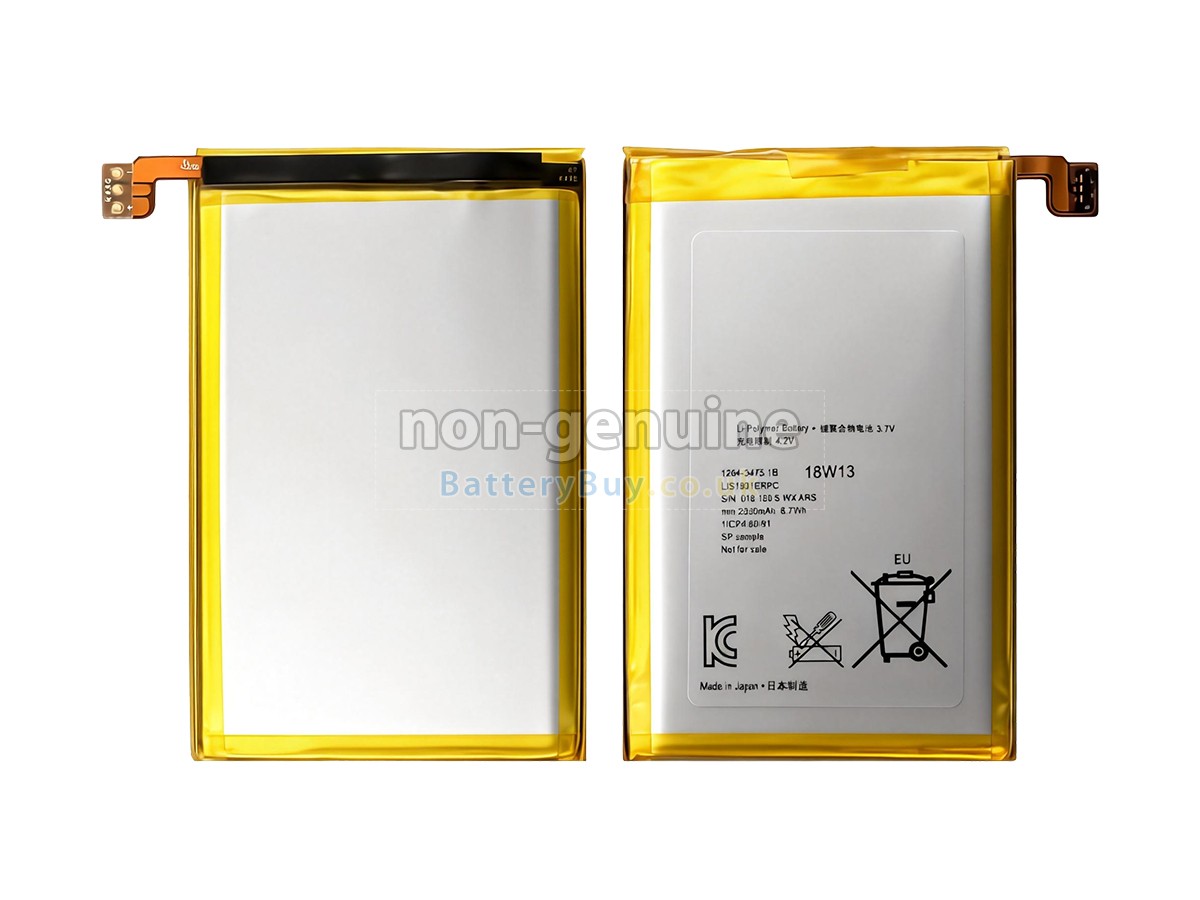 replacement battery for Sony XPERIA ZL
