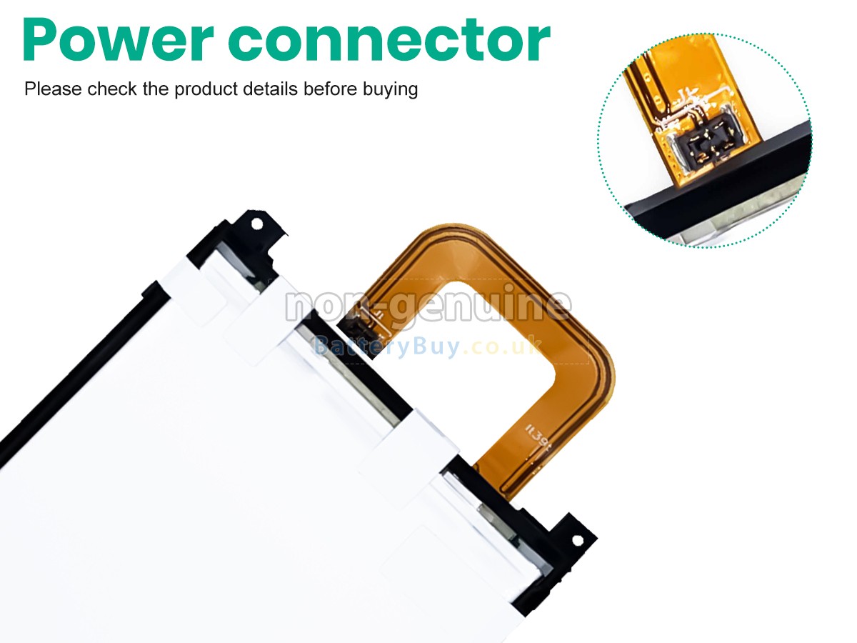 replacement battery for Sony L1S1532ERPC