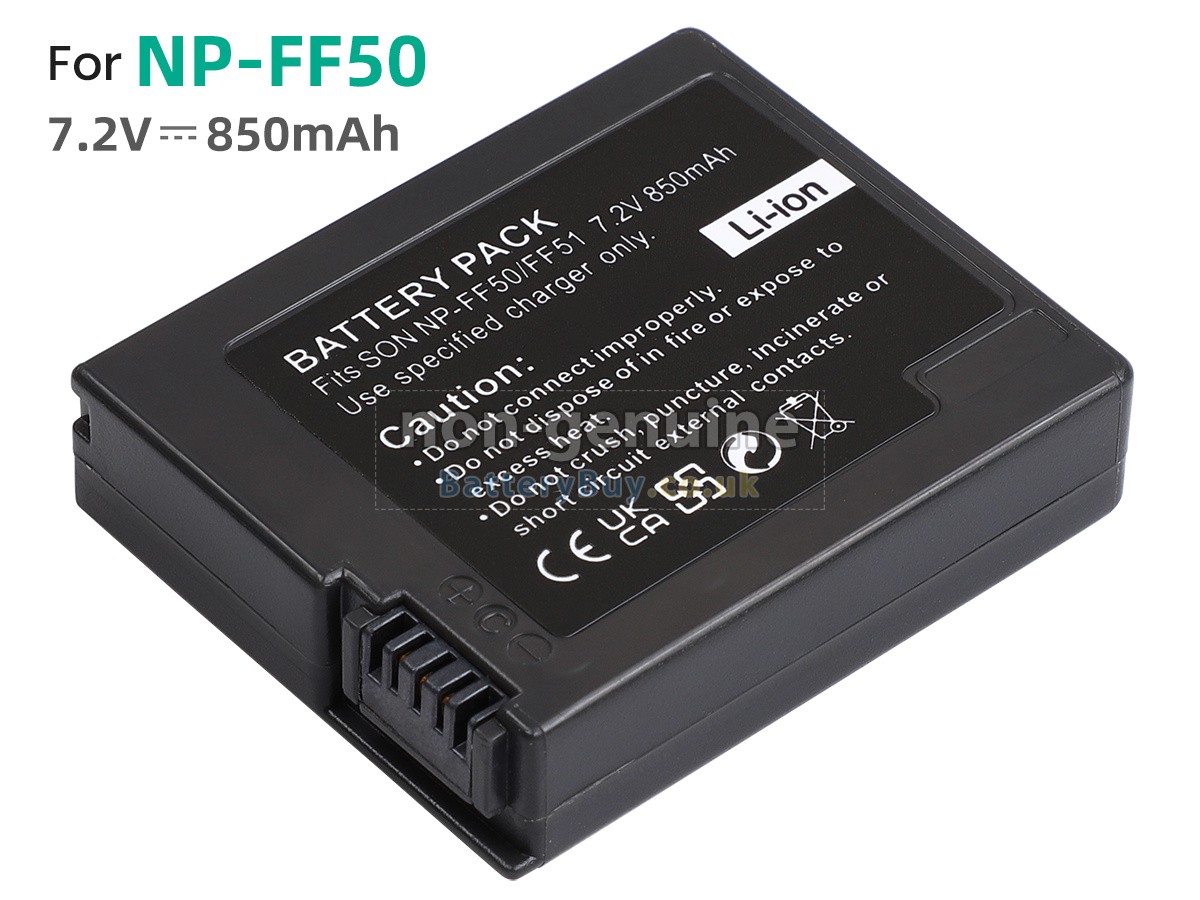 replacement battery for Sony DCR-IP7E