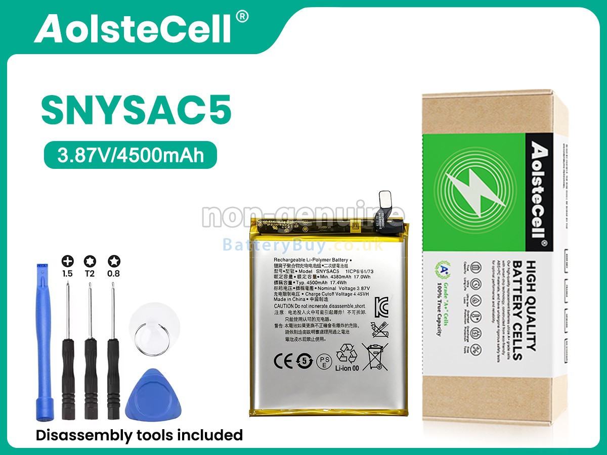 replacement battery for Sony SNYSAC5