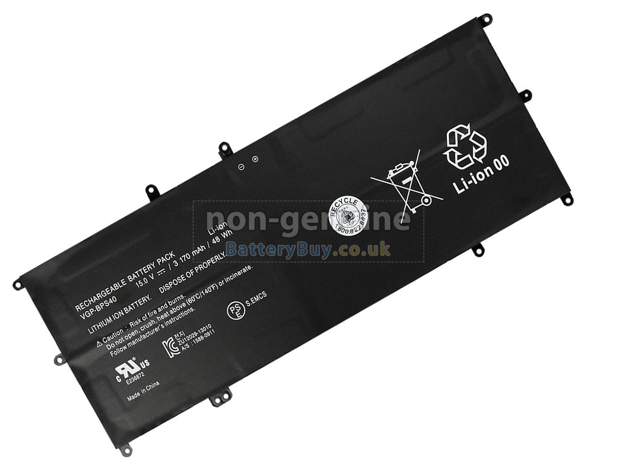 replacement battery for Sony VAIO FLIP SVF 14A