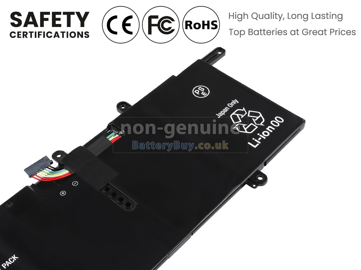 replacement battery for Sony VJS1118