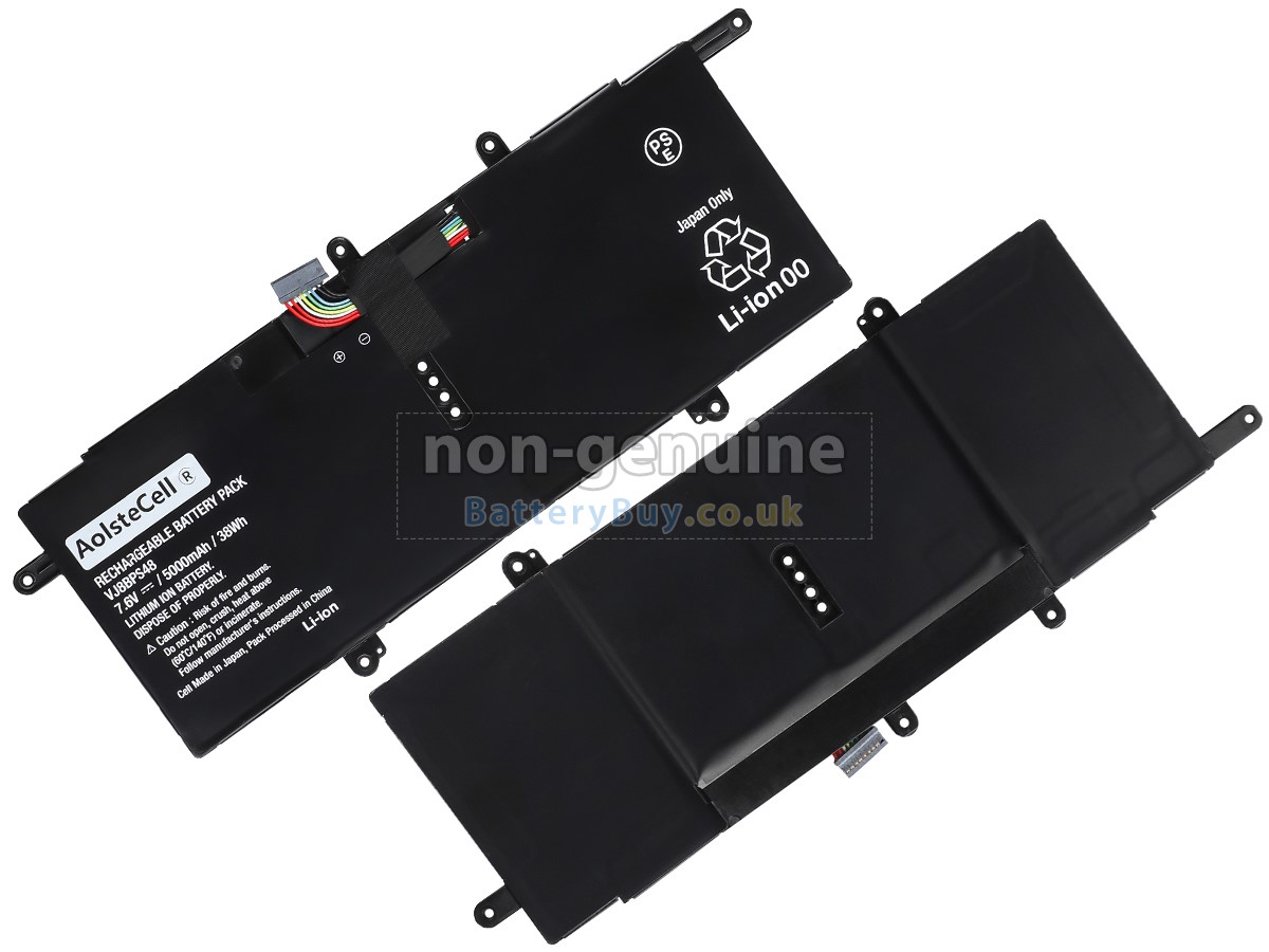 replacement battery for Sony VJS1118
