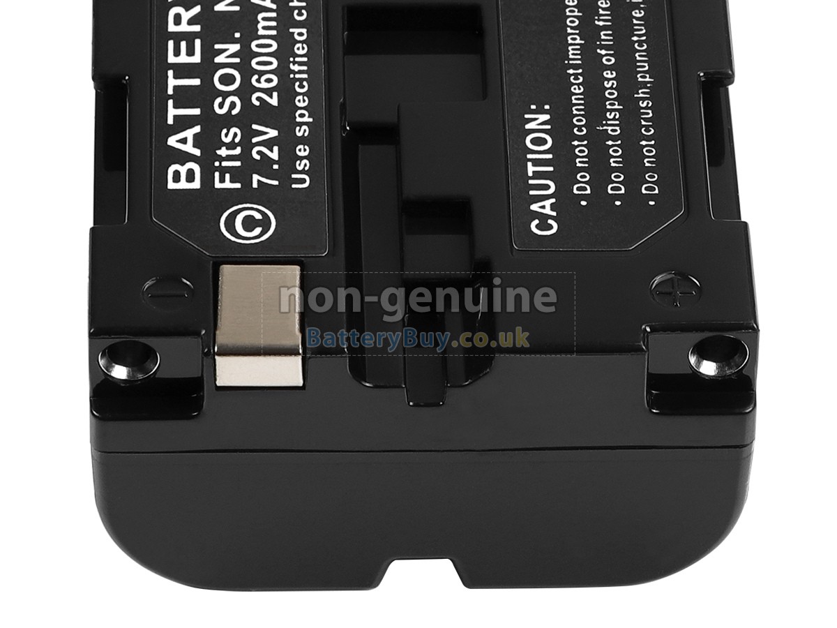 replacement battery for Sony NP-F570