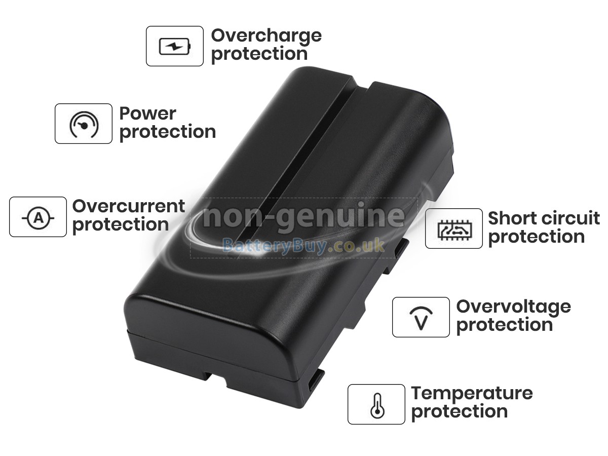 replacement battery for Sony NP-F570