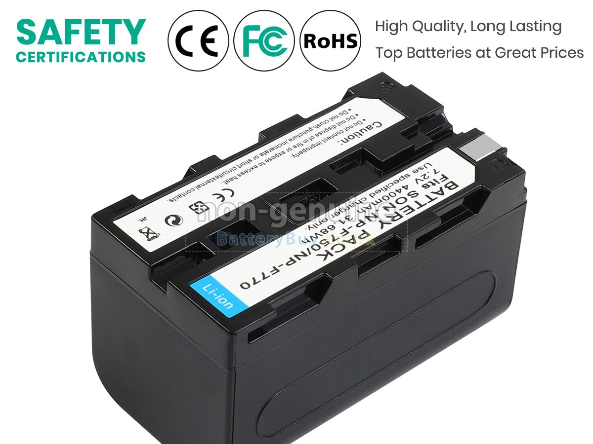 replacement battery for Sony HXR-NX5N
