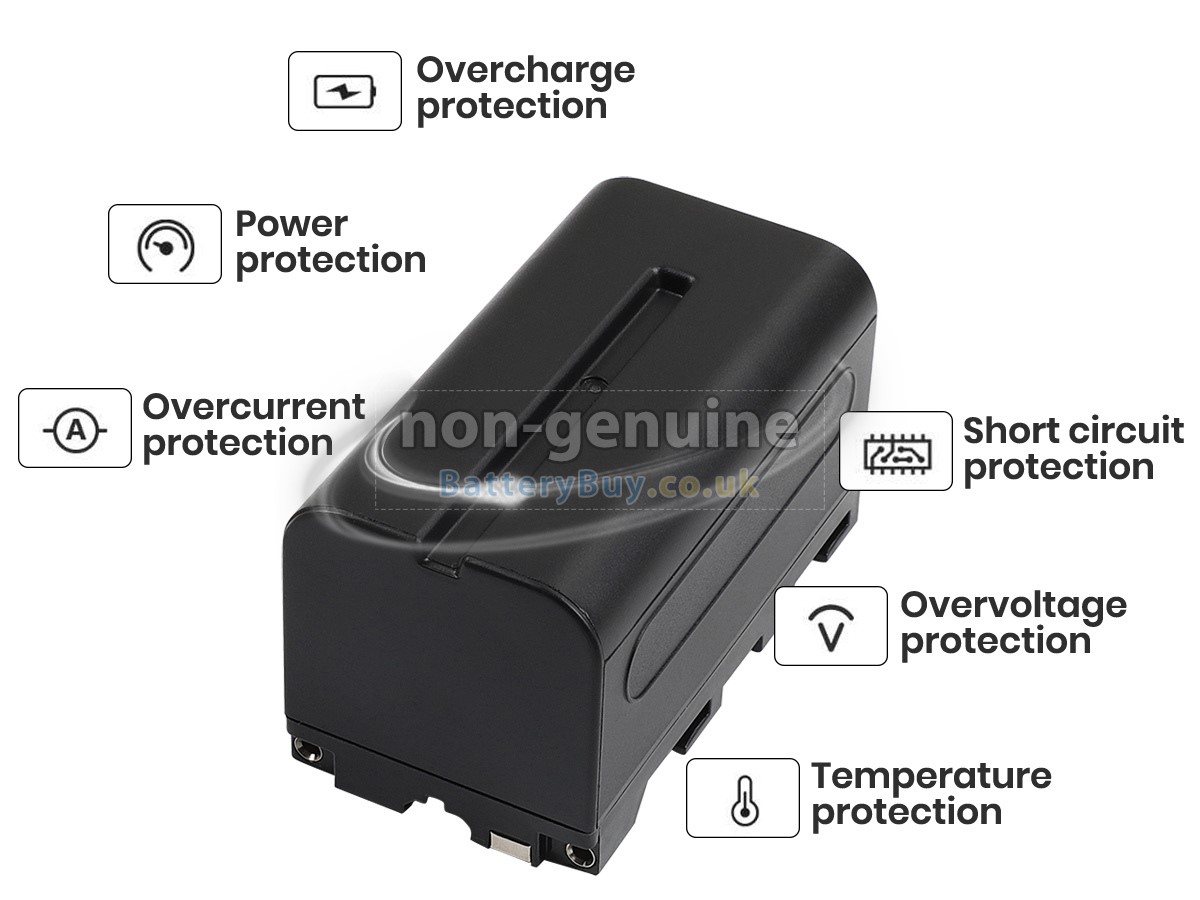 replacement battery for Sony HXR-NX5N