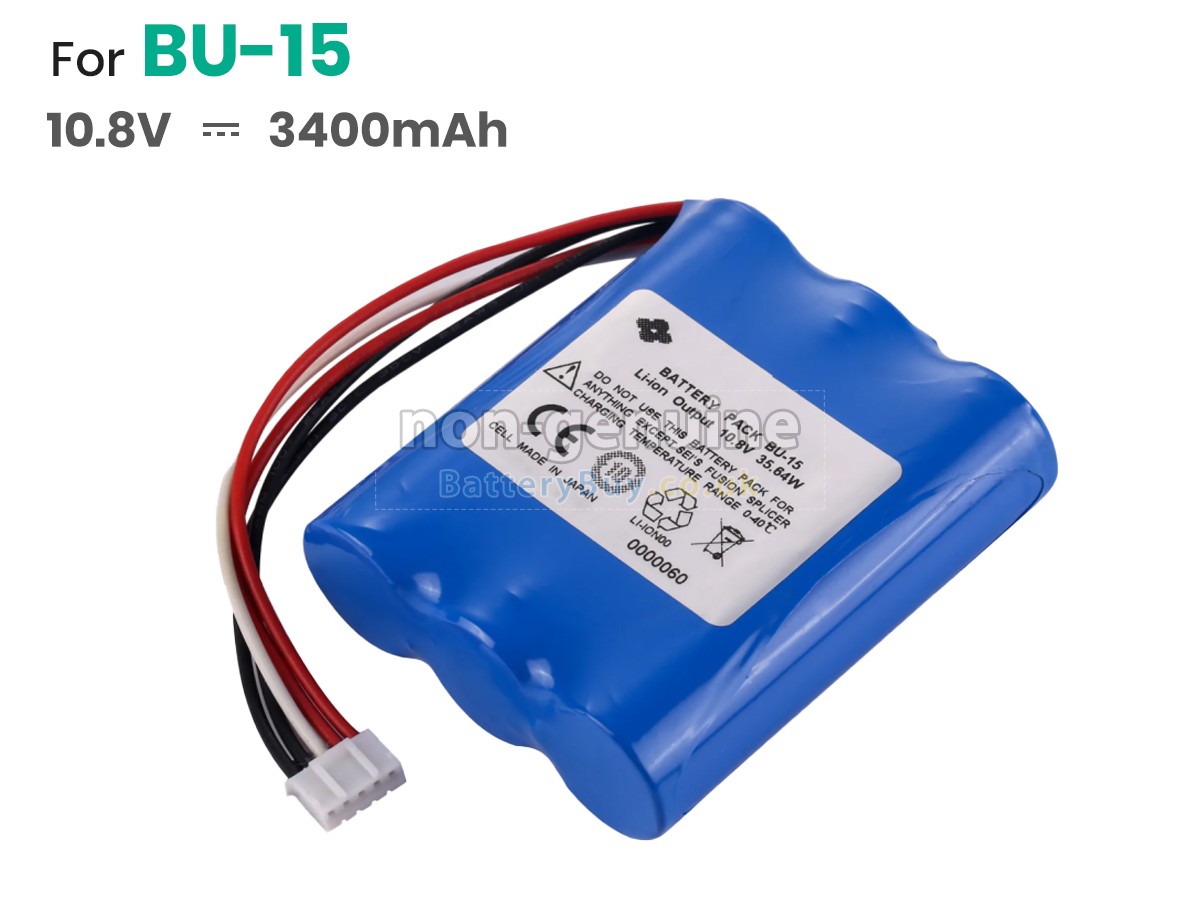 replacement battery for Sumitomo BU-15