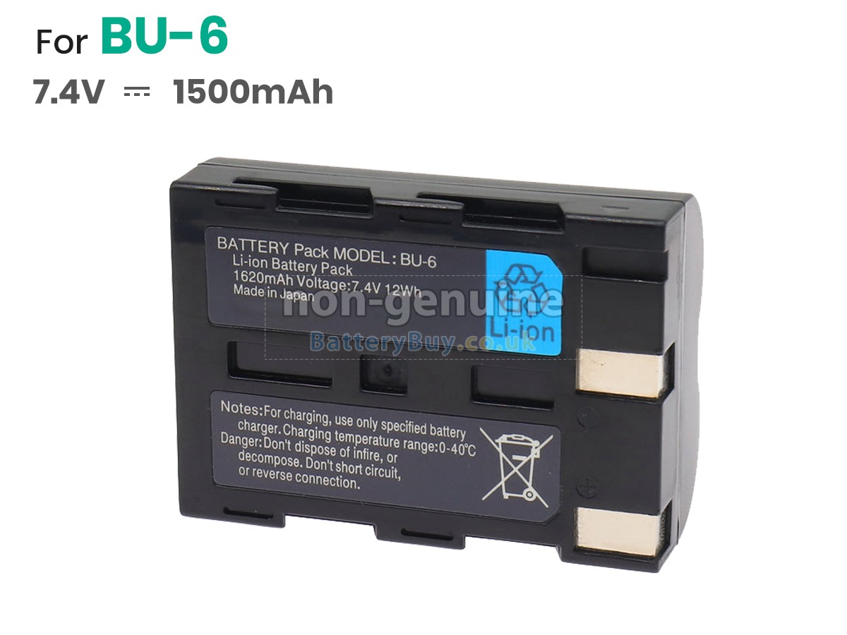 replacement battery for Sumitomo BU-6