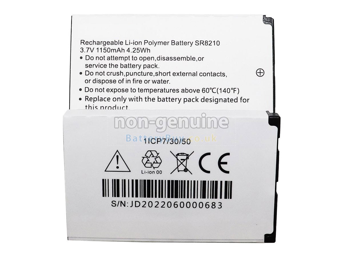 replacement battery for Sunray SR8210