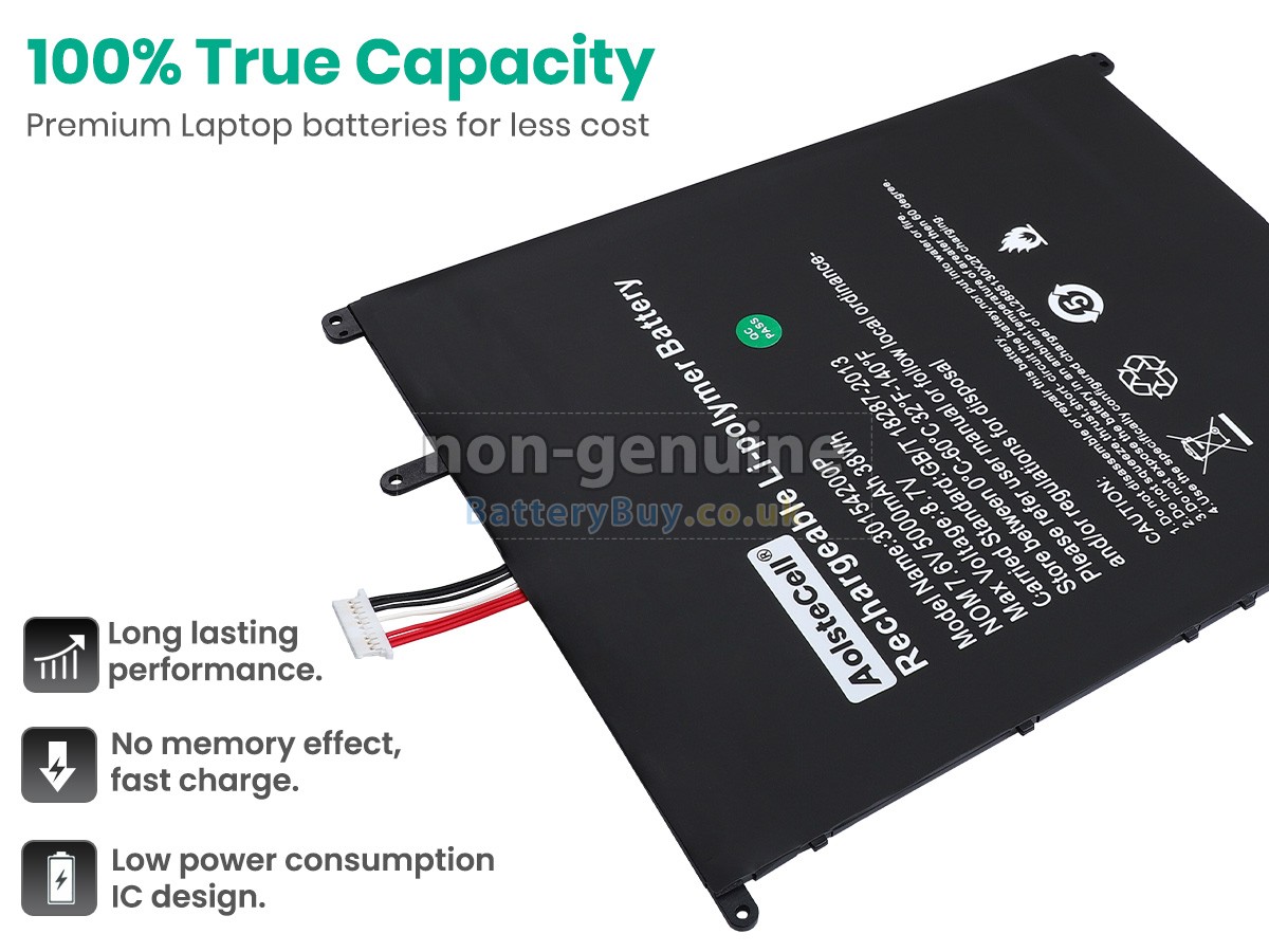 replacement battery for Teclast F15S