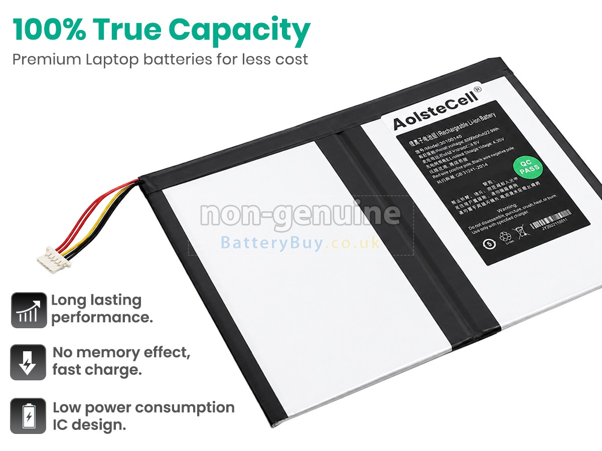 Replacement Battery for Teclast TLA007