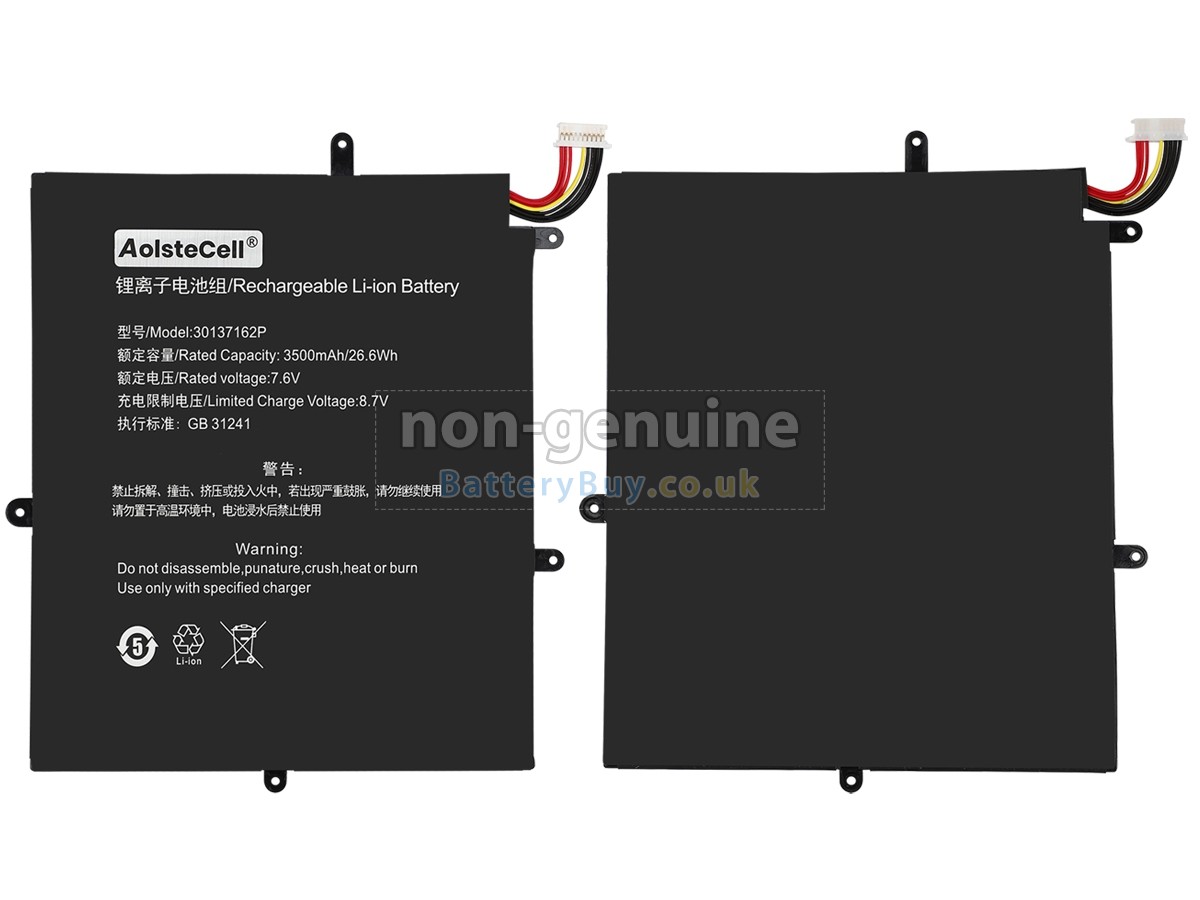 replacement battery for Teclast MAXBOOK Y11 H1M6