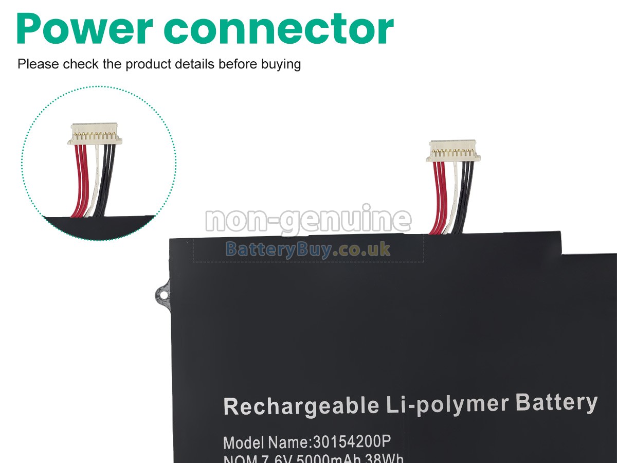 replacement battery for Teclast F7 PLUS