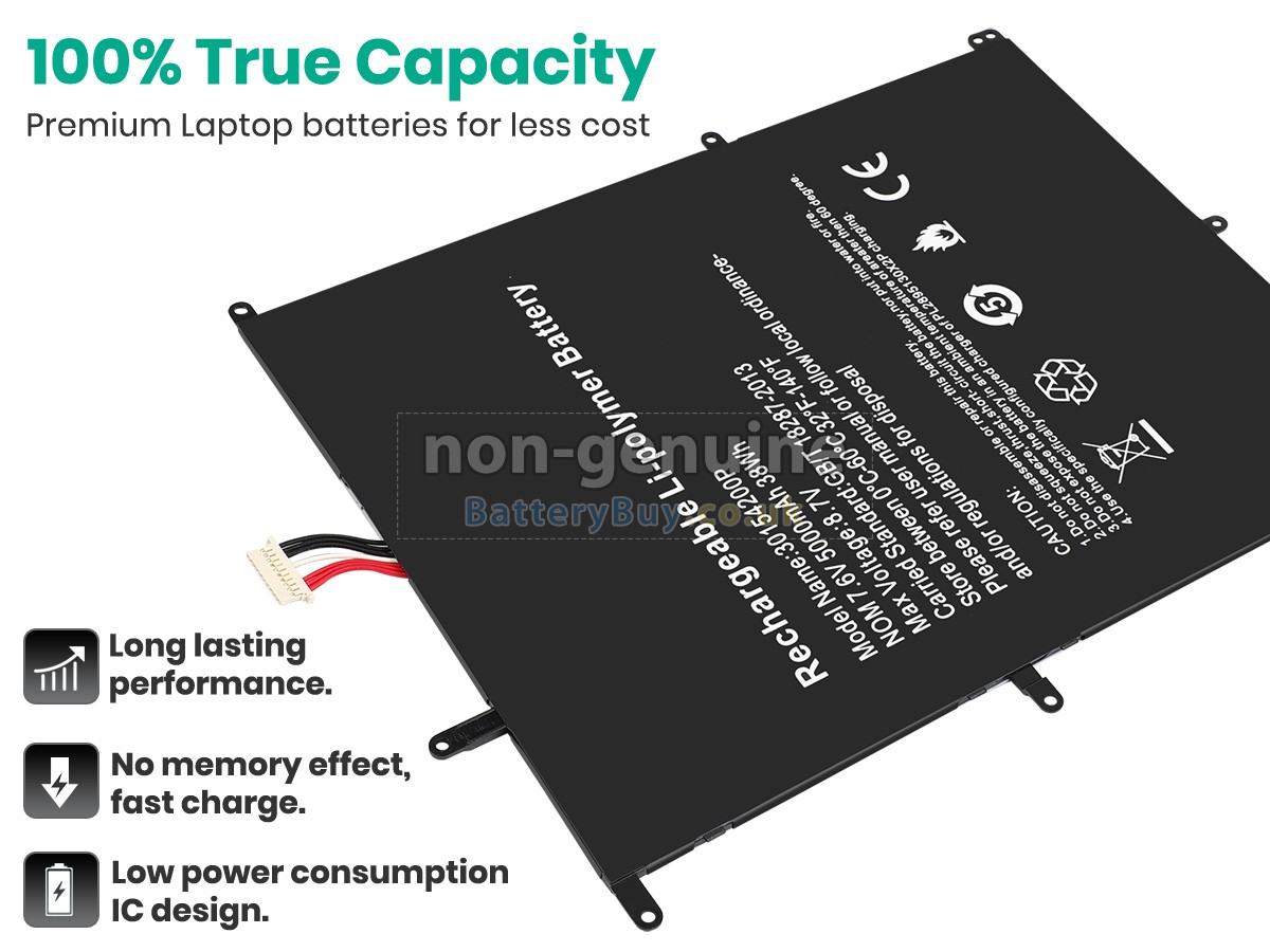 replacement battery for Teclast F7 PLUS