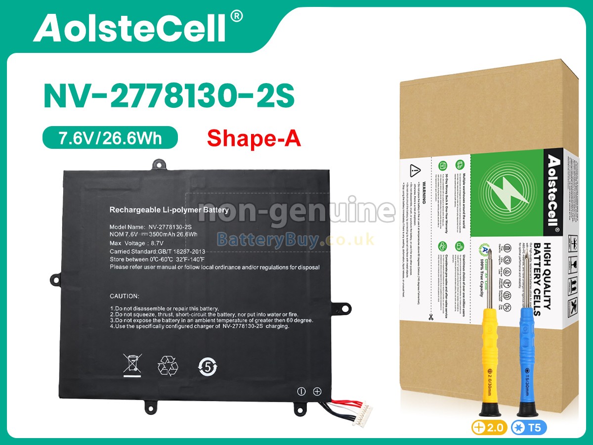 replacement battery for Teclast MAXBOOK Y11 H1M6