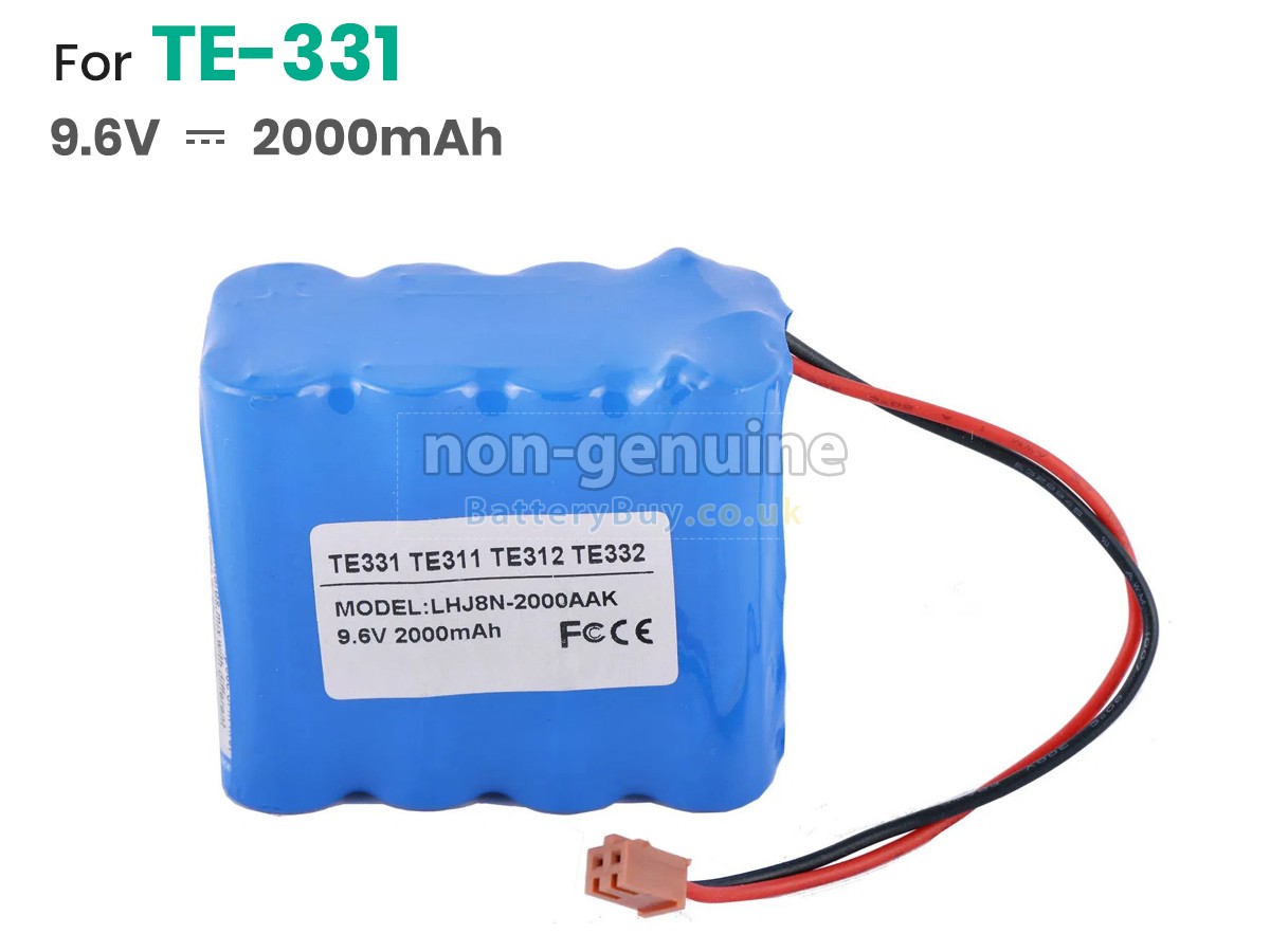 replacement battery for Terumo TE-332