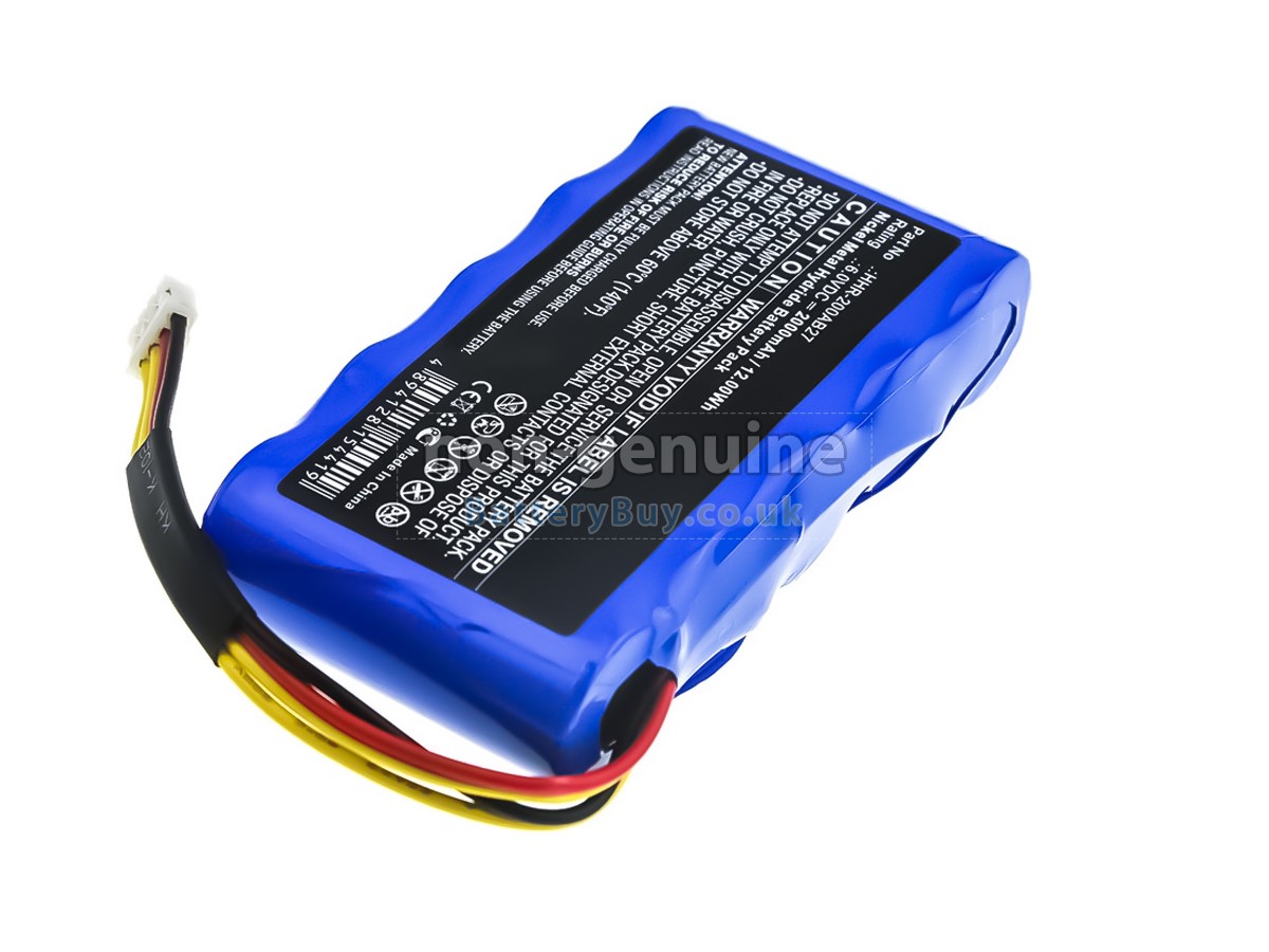 replacement battery for Testo HHR-200AB27
