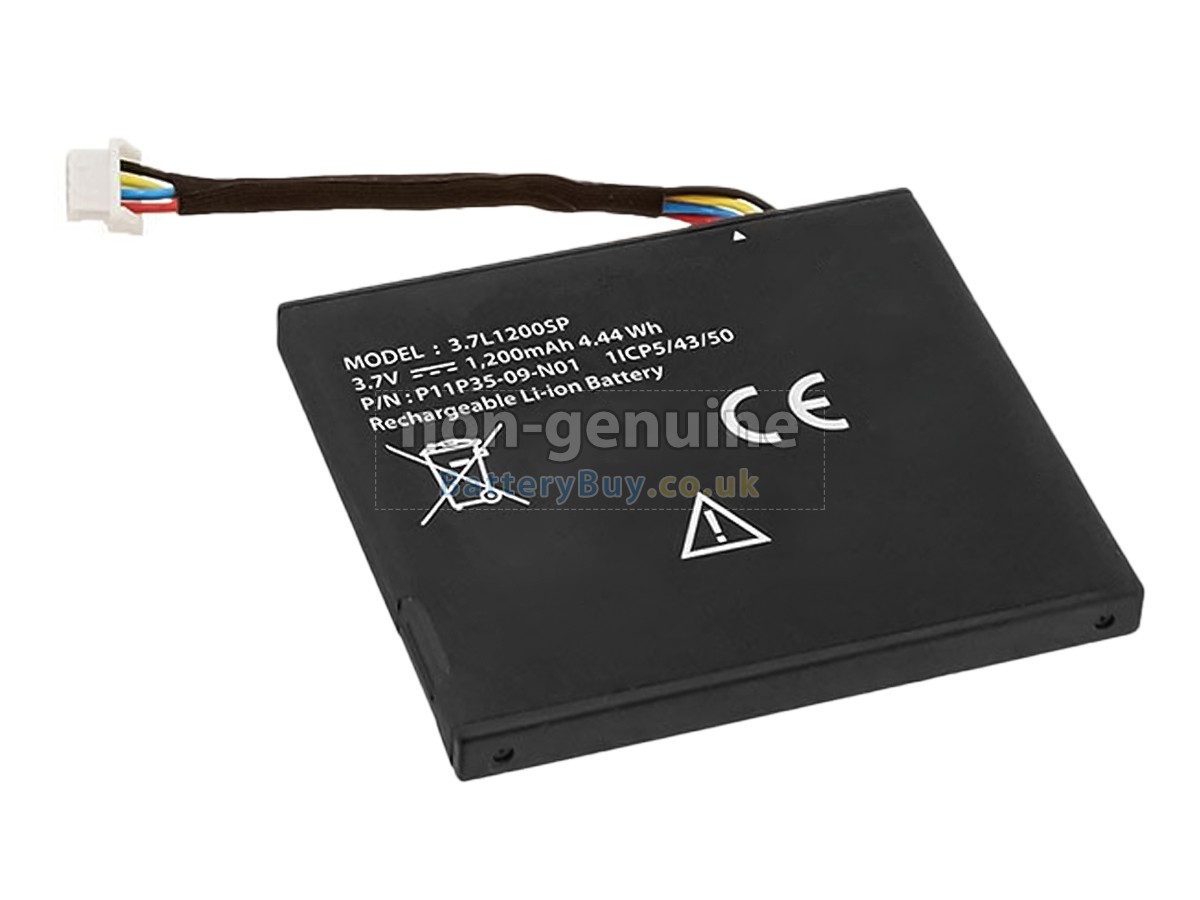 replacement battery for Texas Instruments 3.7L1200SP