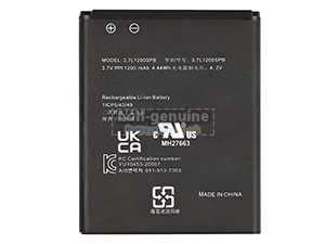 Texas Instruments 3.7L1200SPA replacement battery