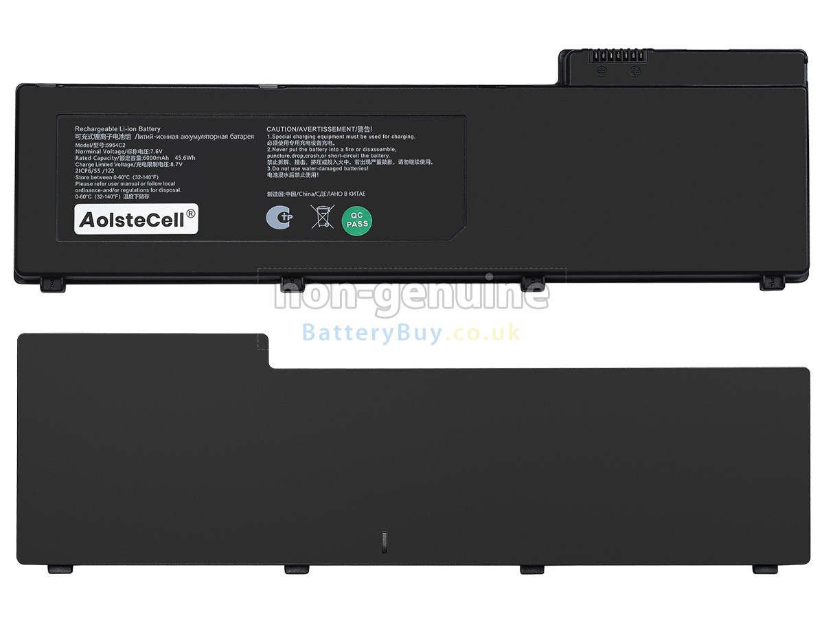 replacement battery for Thunderobot 5954C2