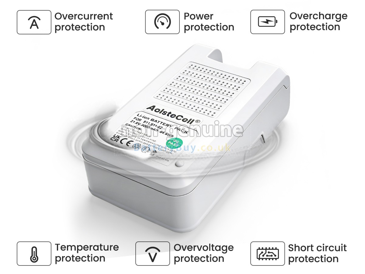 Replacement Battery for Tineco PURE ONE S11