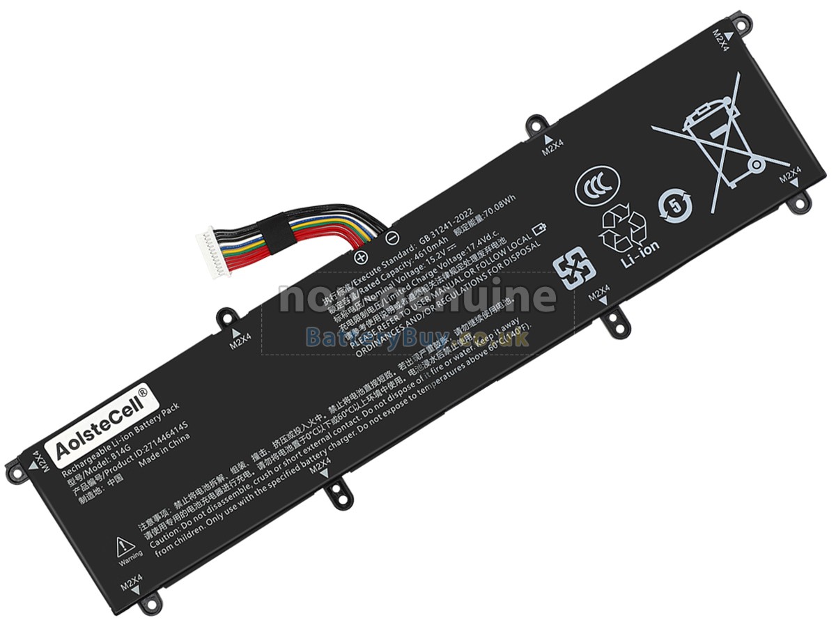 replacement battery for TongfangPC B14G