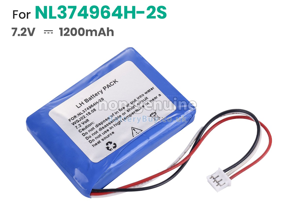 replacement battery for Tosight NL374964H-2S