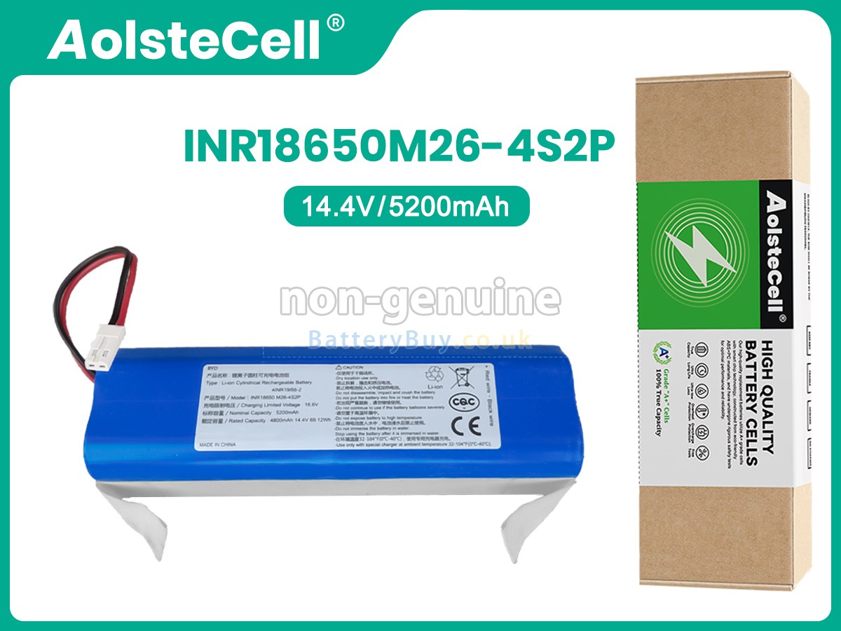 Replacement Battery for Toush T9002SRV-LM SMART ROBOTIC VACUUM