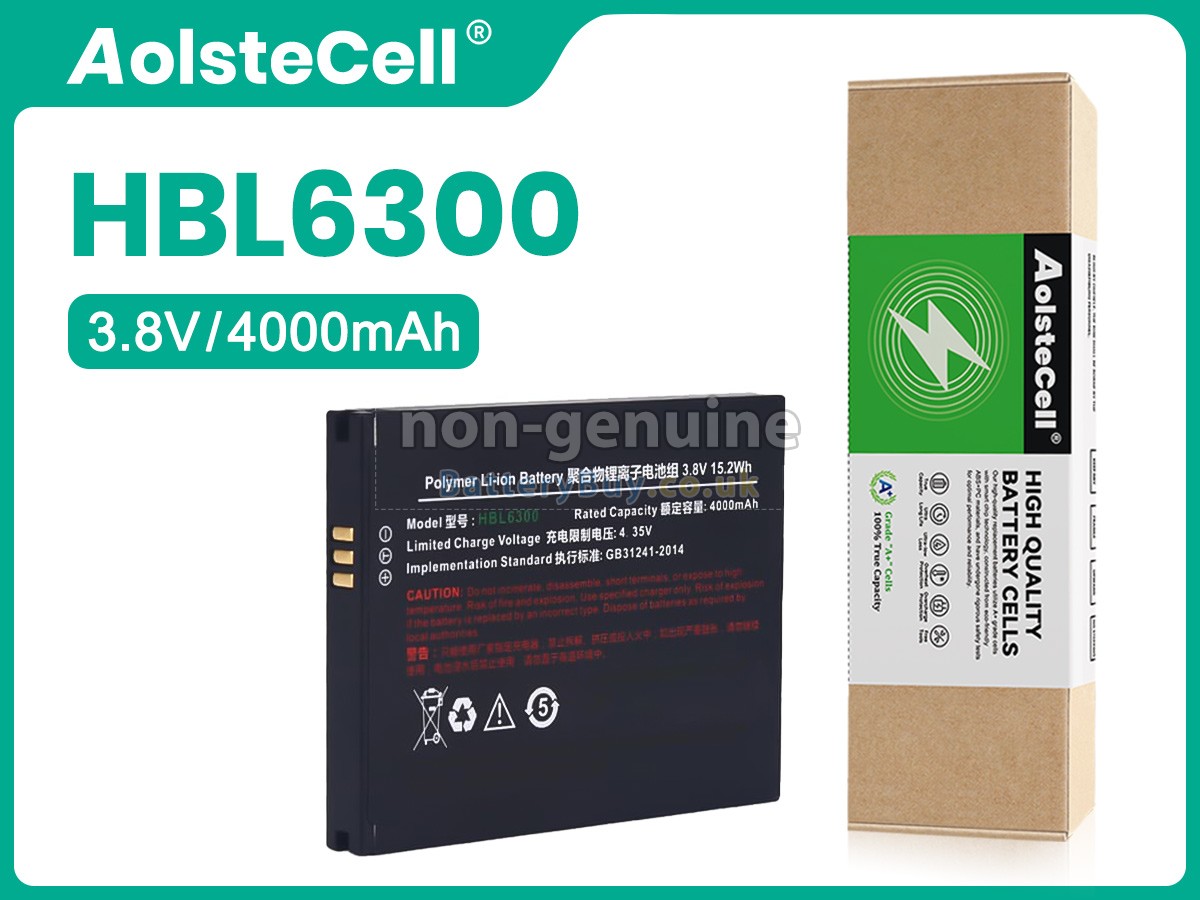 Replacement Battery for Urovo HBL6300
