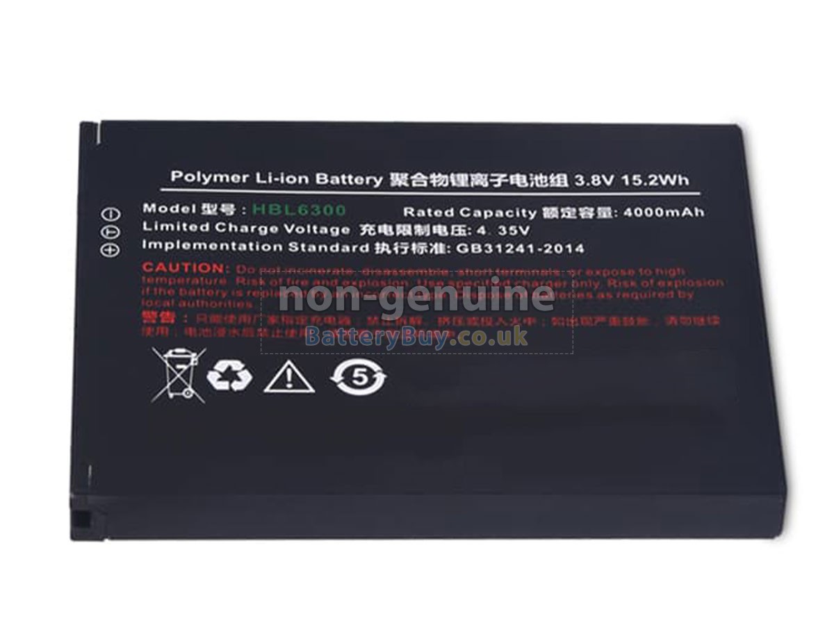 Replacement Battery for Urovo HBL6300