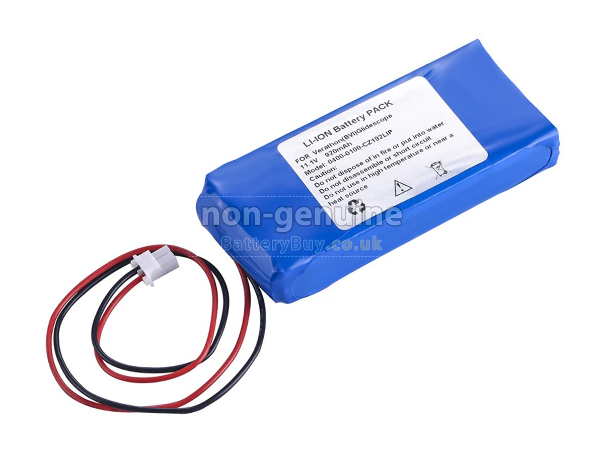 replacement battery for Verathon 0400-0100