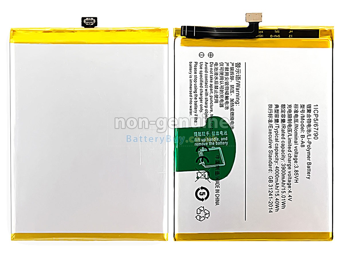 Replacement Battery for Vivo B-A8
