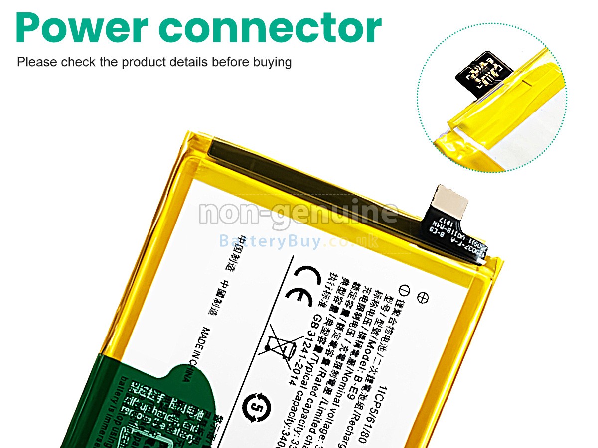 Replacement Battery for Vivo X23 V1809A