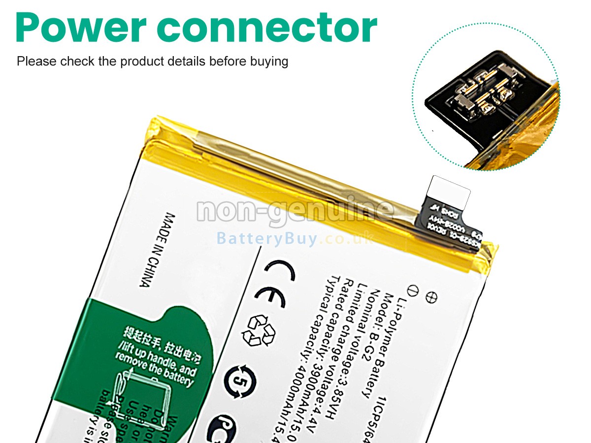 Replacement Battery for Vivo V15