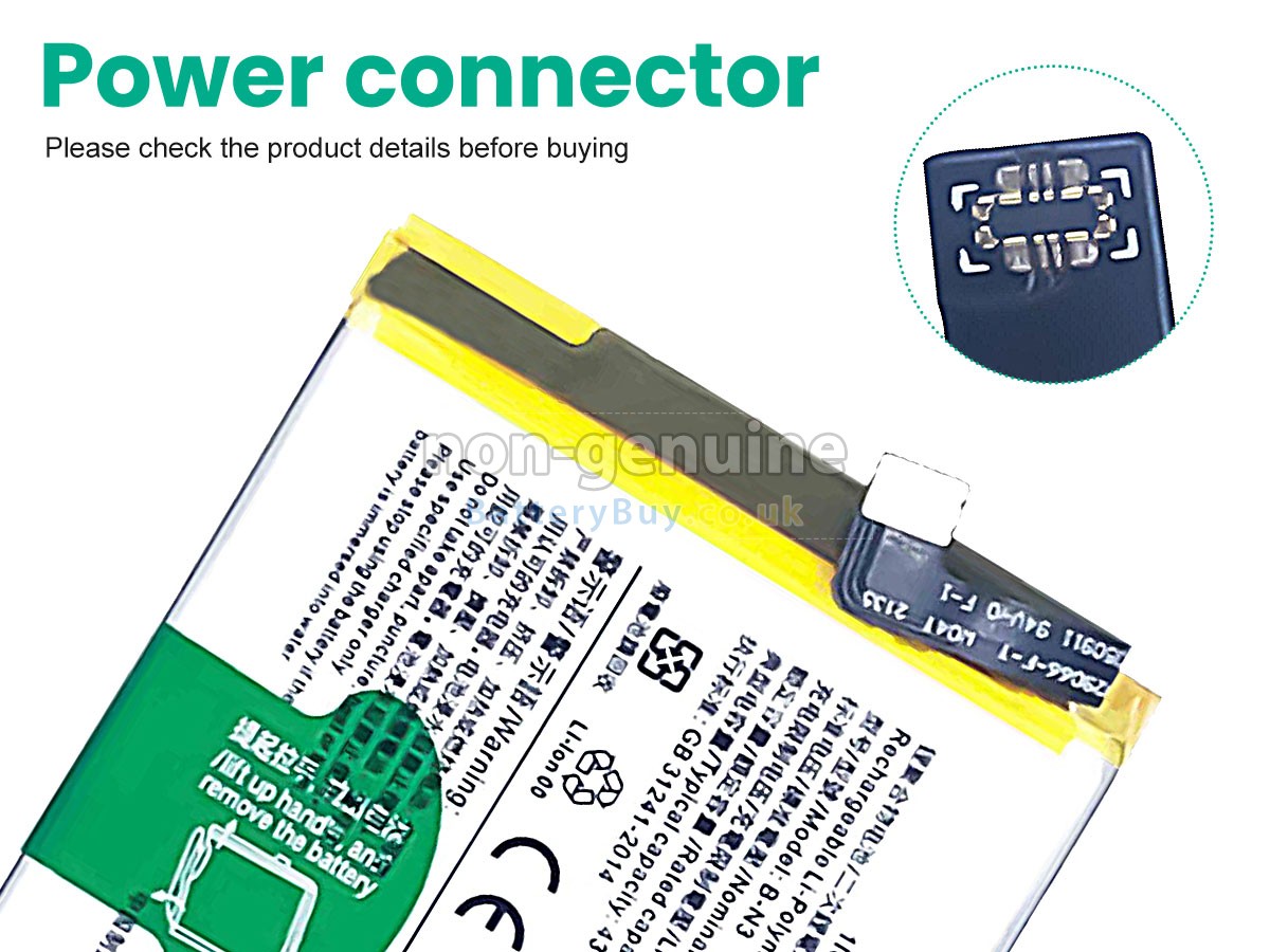 Replacement Battery for Vivo X50 PRO