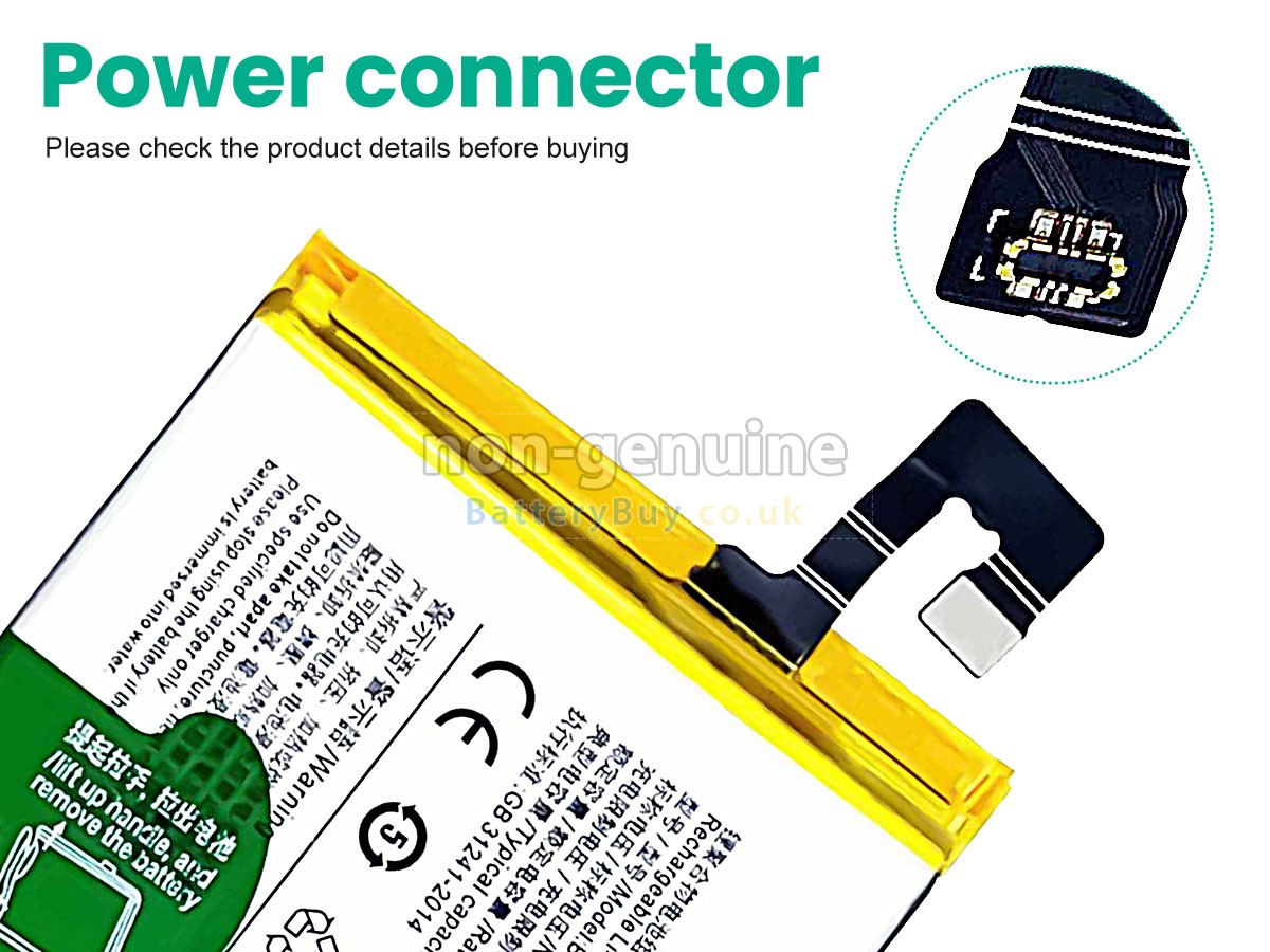 Replacement Battery for Vivo X60 PRO