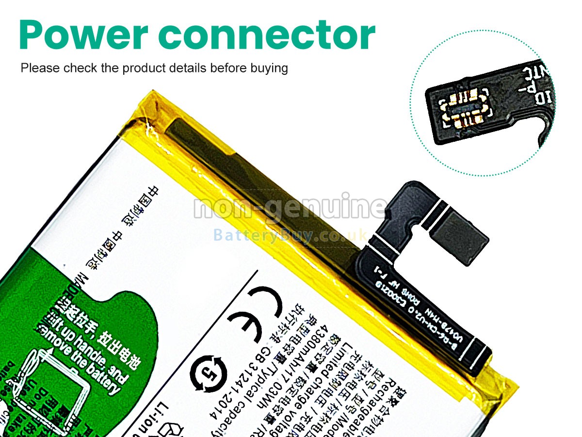 Replacement Battery for Vivo X70 PRO