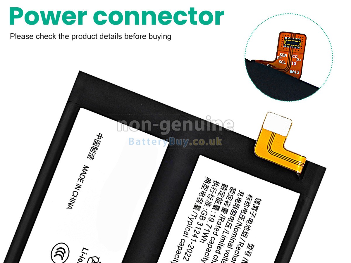 replacement battery for Vivo IQOO NEO9