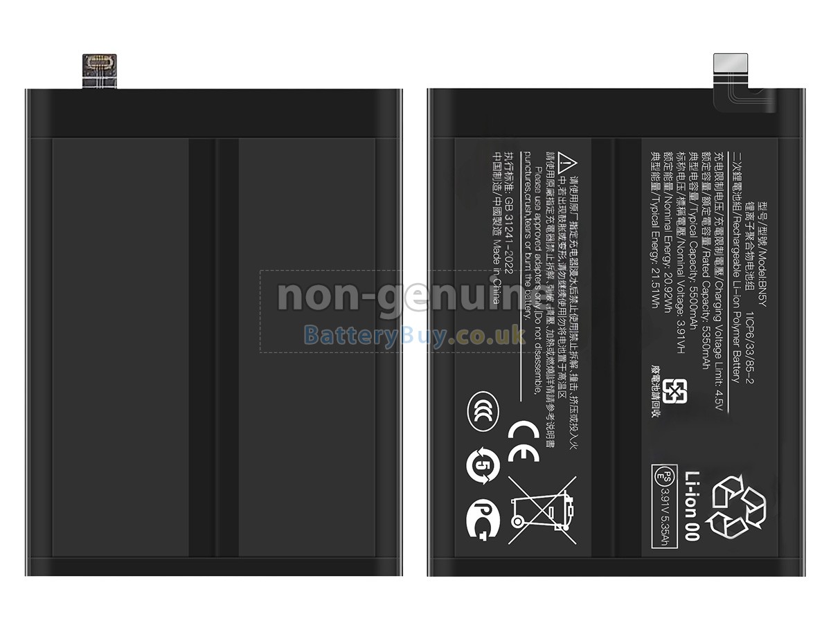 replacement battery for XiaoMi BN5Y