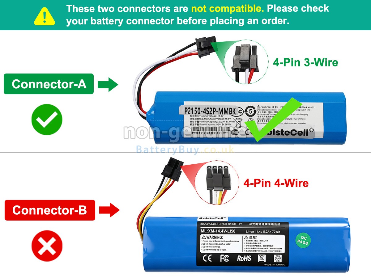 Replacement Battery for XiaoMi B113CN