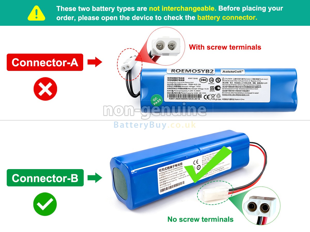 Replacement Battery for XiaoMi D093-4S2P