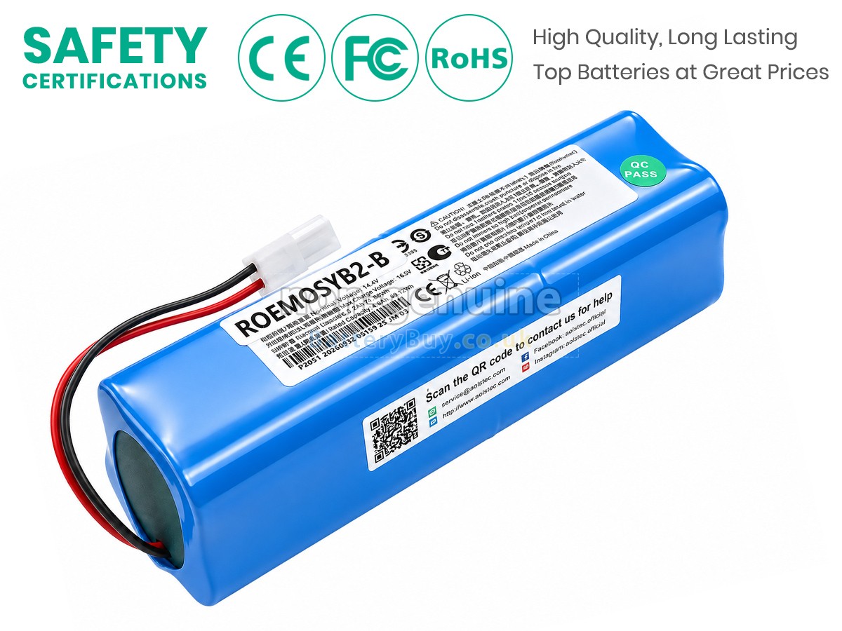 Replacement Battery for XiaoMi ROEMO SYB2