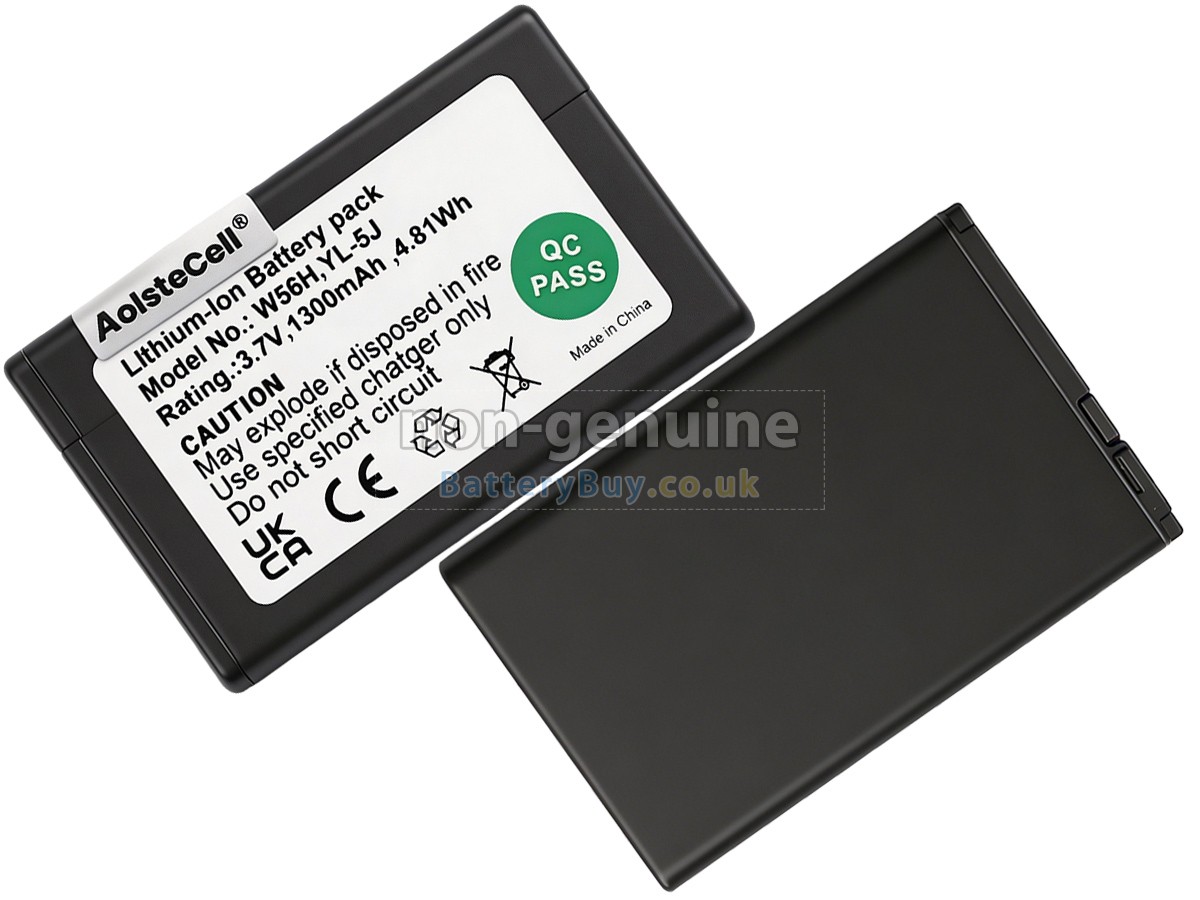 Replacement Battery for Yealink W56H