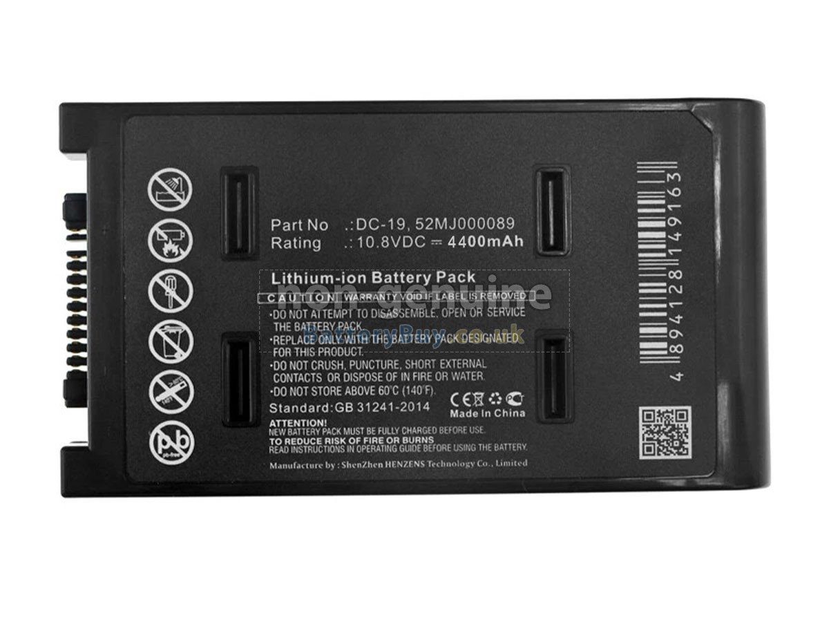 replacement battery for YUT CTS1010