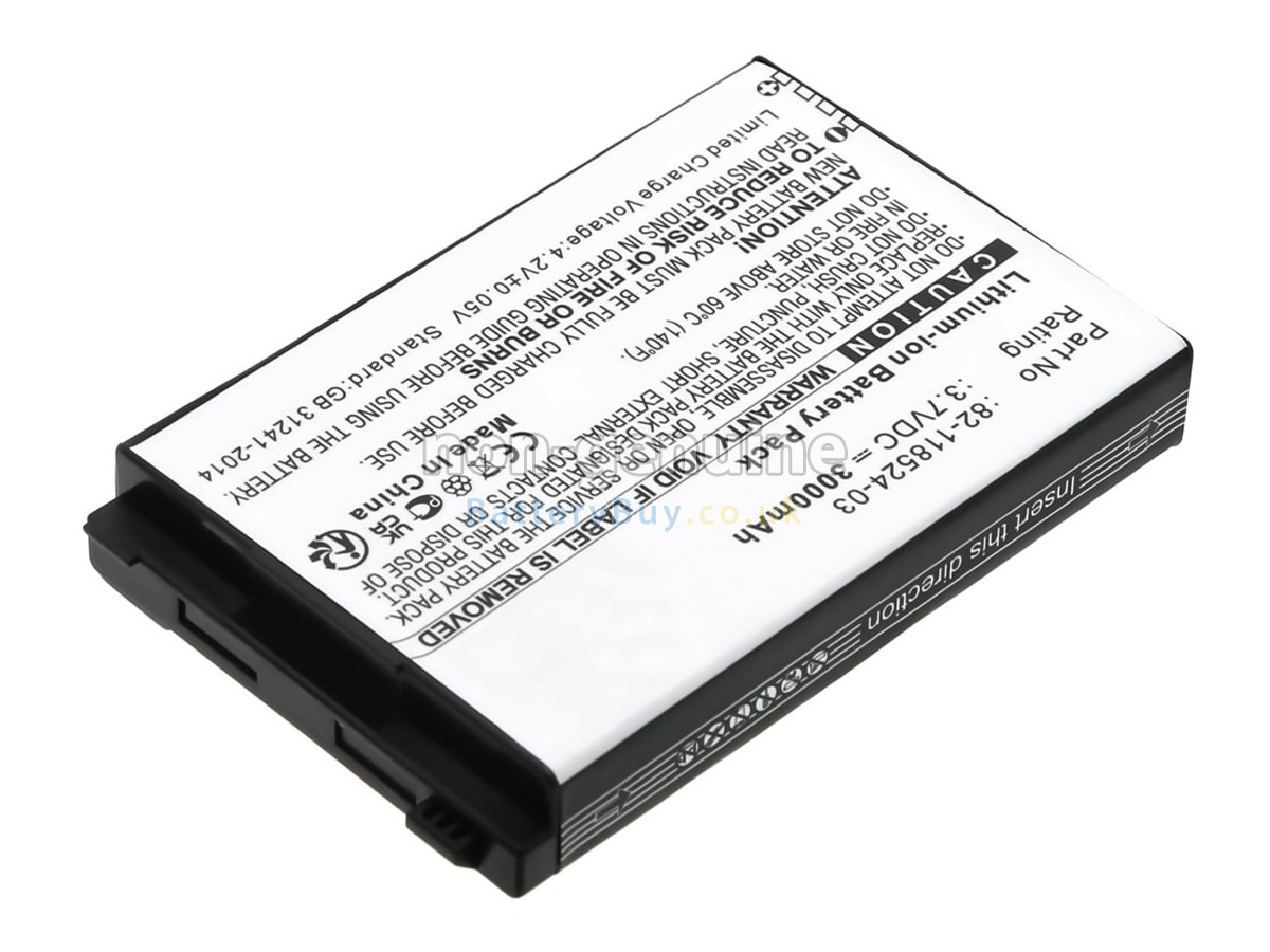 replacement battery for Zebra 82-118524-03