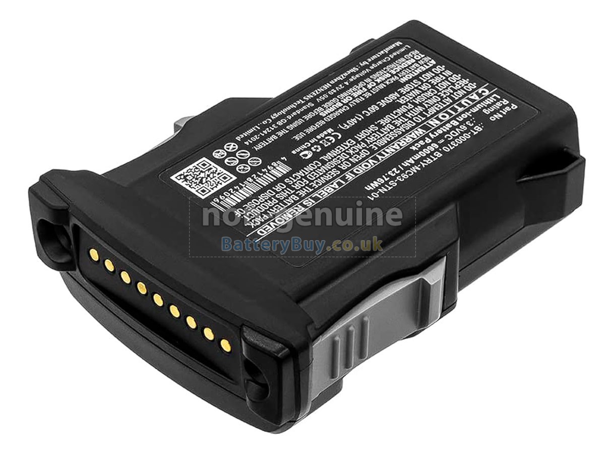 replacement battery for Zebra BTRY-MC93-FRZ-01