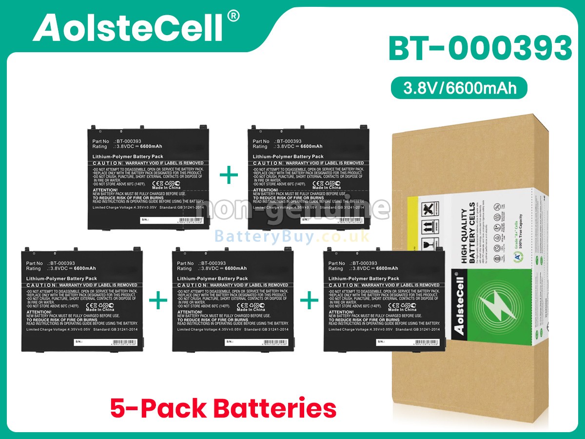 replacement battery for Zebra BT-000393