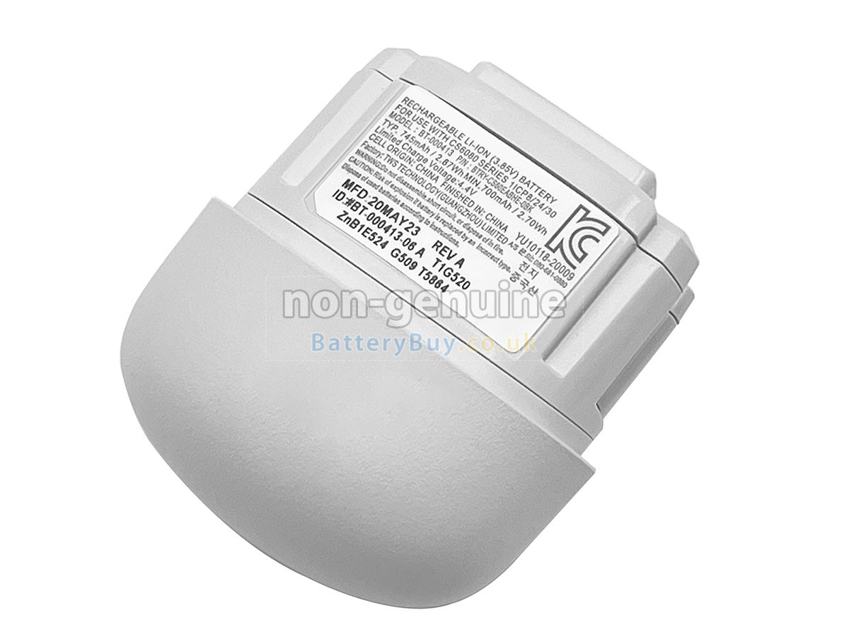 replacement battery for Zebra CS6080-SR40004VZWW