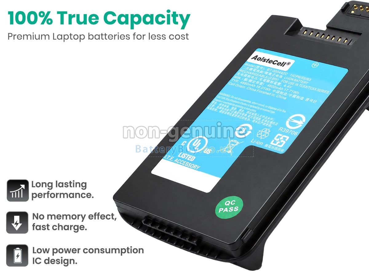 Replacement Battery for Zebra BT-000442C